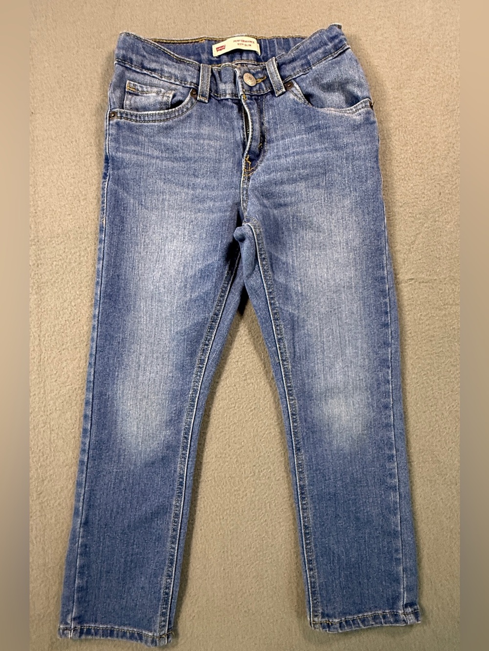 Levi's Men's Faded Blue Skinny Jeans